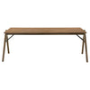 Randolph 5-piece Smart Top Rectangular Dining Set Sheesham and Brown — product view 4