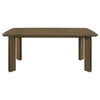 Ottowa 7-piece Rectangular Wood Dining Room Table Set Brown — product view 4