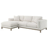 Geneva Boucle Upholstered Sectional Chaise Sofa Sand — product view 4
