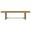 Arini 7-piece Extension Leaf Dining Table Set Sand Wash — product view 4