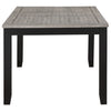 Elodie Rectangular 78-inch Extension Leaf Dining Table Black — product view 4