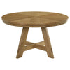 Danvers 5-piece Dining Table Set Brown Oak and Latte — product view 4