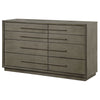 Durango 8-drawer Dresser Taupe Oak — product view 4
