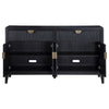 Brookmead 4-door Sideboard Buffet Storage Cabinet Black — product view 4