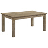 Cardova 87-inch Solid Wood Extension Dining Table Vineyard Oak — product view 4