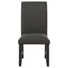 Berning Fabric Upholstered Parson Side Chair Charcoal (Set of 2) — product view 4