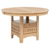 Lavon Oval 60-inch Wood Extension Leaf Dining Table Light Oak — product view 4
