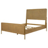 Arini Rattan Queen Panel Bed Sand Wash and Natural Cane — product view 4