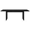 Decker 7-piece 82-inch Rectangular Dining Set Cream and Black — product view 4