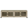 Sachin 4-door Engineered Wood 79-inch TV Stand Distressed Pine — product view 4