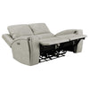 Brickston Triple Power Reclining Loveseat Grey — product view 4