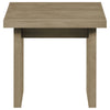 Decker 3-piece Coffee and End Table Set Natural Oak — product view 4