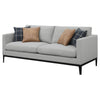 Apperson Upholstered Track Arm Sofa Light Grey — product view 4