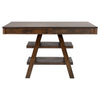Dewey 5-piece Rectangular Dining Table Set Walnut — product view 4
