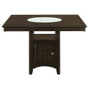 Gabriel 52-inch Counter Height Dining Table Cappuccino — product view 4
