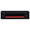 Deiter 79-inch TV Stand Fireplace Media Console Black — product view 4