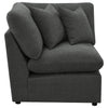 Collins Modular Corner Chair Dark Grey — product view 4