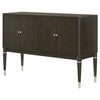 Reseda 4-door Dining Sideboard Server with Shelves Ash Brown — product view 5