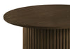 Hamlyn 5-piece Round Wood Counter Height Dining Set Black and Walnut — product view 5