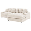Blaine Upholstered Reversible Chaise Sectional Sofa Sand — product view 5