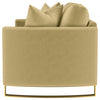 Corliss Upholstered Curved Track Arm Loveseat Camel — product view 5