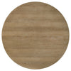 Adina 53-inch Round Wood Dining Table Distressed Light Brown — product view 5