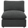 Collins Modular Power Armless Recliner Dark Grey — product view 5