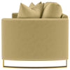 Corliss Upholstered Curved Track Arm Sofa Camel — product view 5