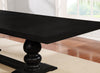 Phelps 123-inch Extension Leaf Dining Table Distressed Noir — product view 5
