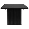 Catherine Rectangular 84-inch Wood Dining Table Black — product view 5