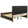 Woodmont Eastern King Storage Bed Rustic Golden Brown — product view 5