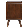 Robyn 2-drawer Nightstand Bedside Table Dark Walnut — product view 5