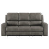 Brickston Triple Power Reclining Sofa Charcoal — product view 5