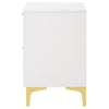 Kendall 2-drawer Nightstand White — product view 5