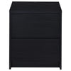 Westpark 2-drawer Nightstand LED Lights and USB Black — product view 5
