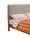 Paprika Platform Bed — Cherry, Light Grey