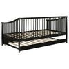 Delgado Windsor Twin Wood Daybed with Trundle Black — product view 5