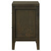 Wilkes 2-drawer Nightstand Bedside Table Dark Cocoa — product view 5