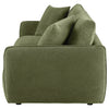 Elysia Fabric Upholstered Modular Lounge Loveseat Green — product view 5