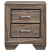 Kauffman 4-piece Queen Bedroom Set Washed Taupe — product view 5