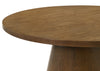 Franklin 5-piece 54-inch Round Dining Table Set Dark Brown — product view 5