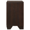 Kauffman 2-drawer Nightstand Dark Cocoa — product view 5