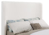 Nala Queen Bouclé Upholstered Platform Bed Cream — product view 5