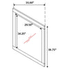 Jessica Dresser Mirror Snow White — product view 5