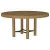 Arini 7-piece Round Dining Room Table Set Sand Wash — product view 5