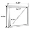 Watson Dresser Mirror Grey Oak — product view 5