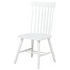 Andrews Windsor Spindle Back Dining Side Chair White (Set of 2) — product view 5