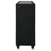 Lorient 8-drawer LED Bedroom Flame Box Dresser Black — product view 5