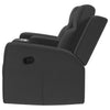 Brentwood Upholstered Reclining Loveseat Dark Charcoal — product view 5