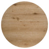 Kessler Round Sculptural Wood Coffee Table Light Oak — product view 5